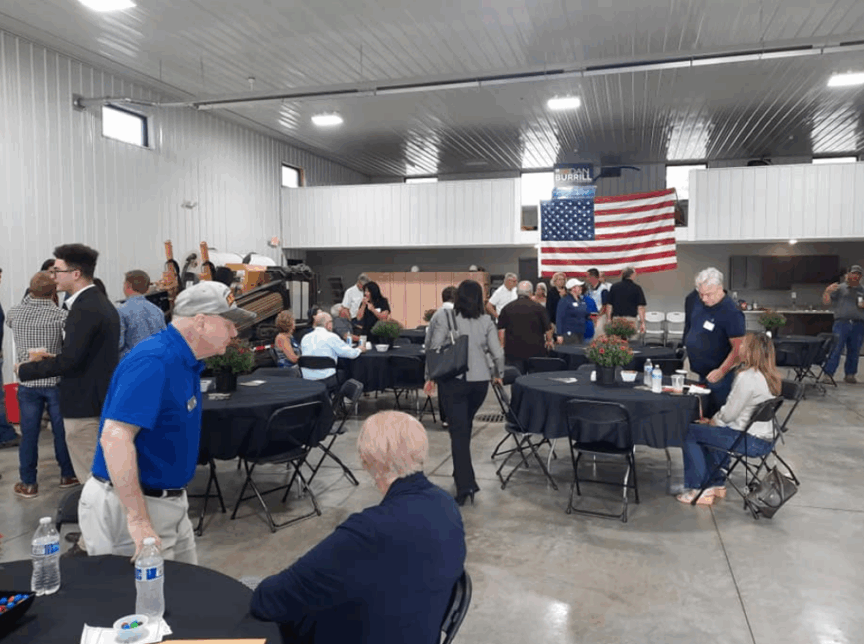 We started out by overwhelmingly voting in a new grassroots Chair of the Convention